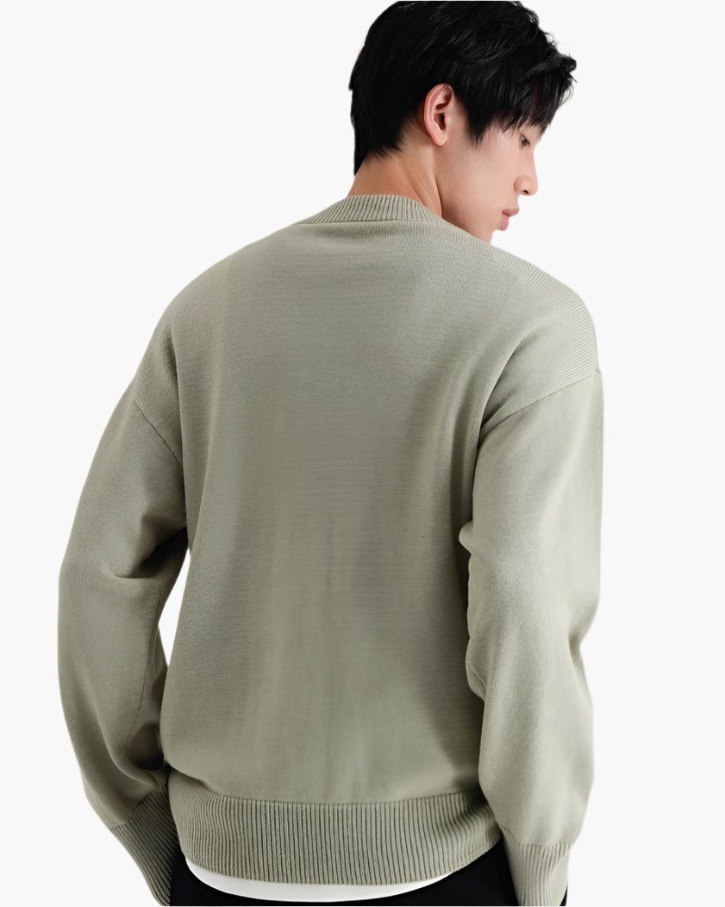 100% Laine Premium Col Roulé
