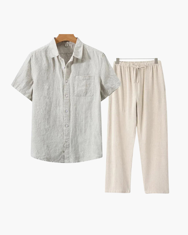 Marezzi Combo en Lin (Manches Courtes)