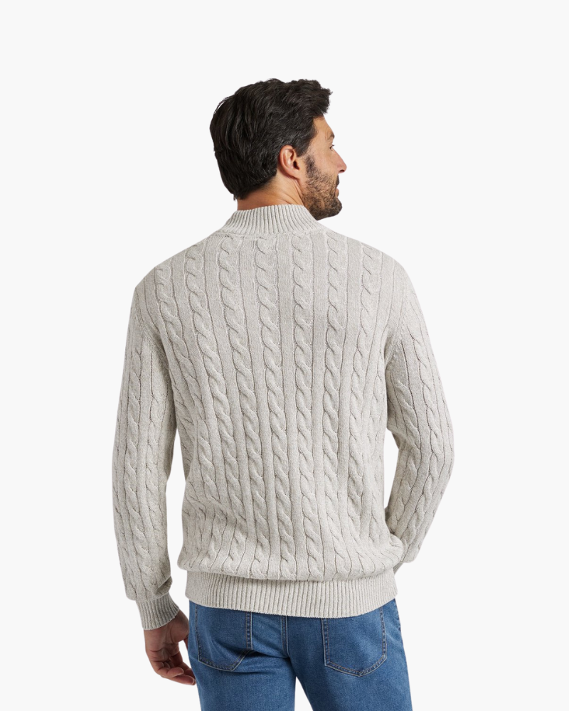 Pull à col zippé Verbier