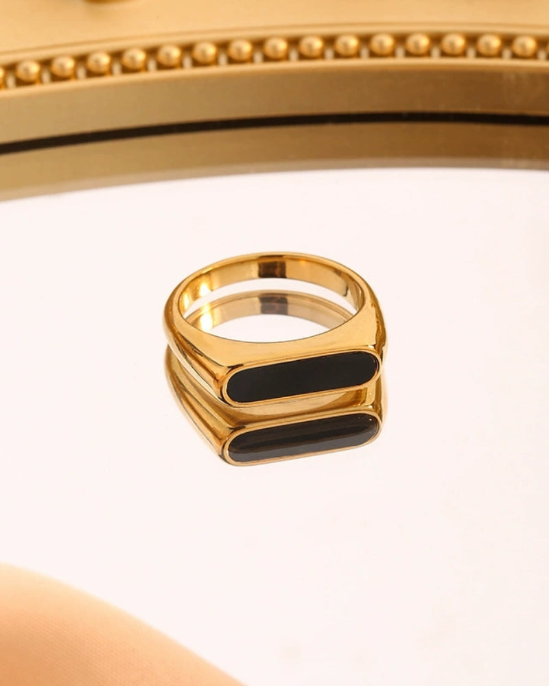 Bague Obsidienne