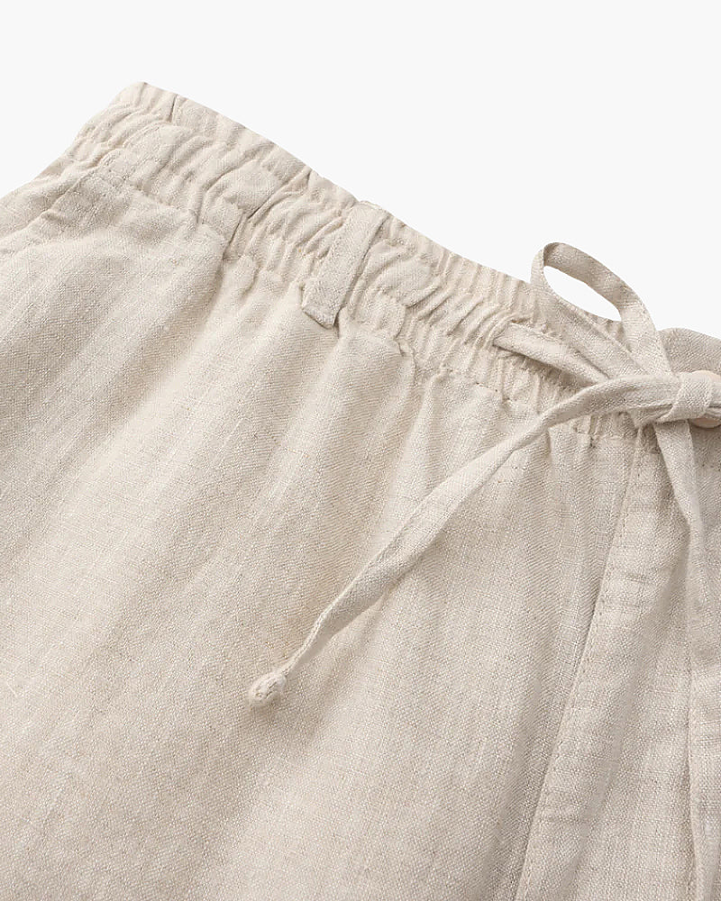 Casablanca - Shorts en Lin Premium
