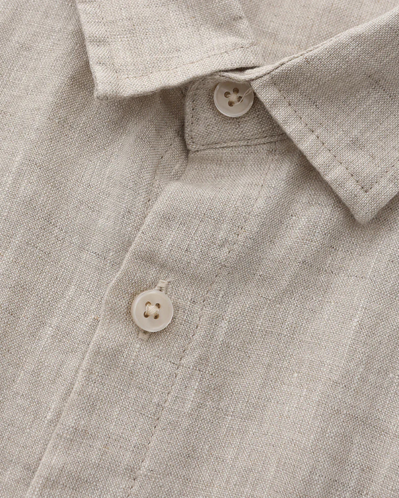Cape Town - Chemise en Lin (Manches Courtes)
