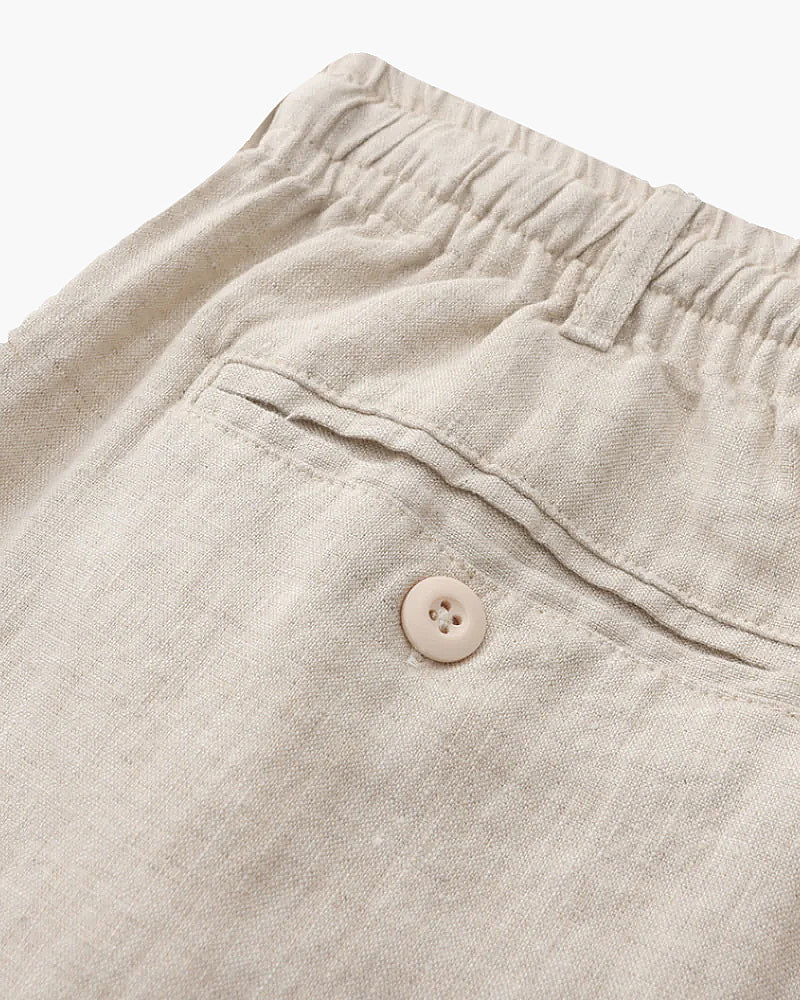 Casablanca - Shorts en Lin Premium