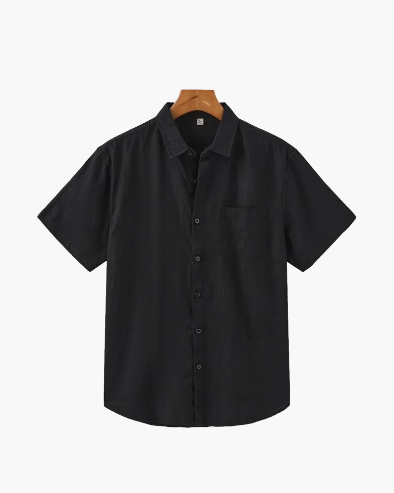 Cape Town - Chemise en Lin (Manches Courtes)