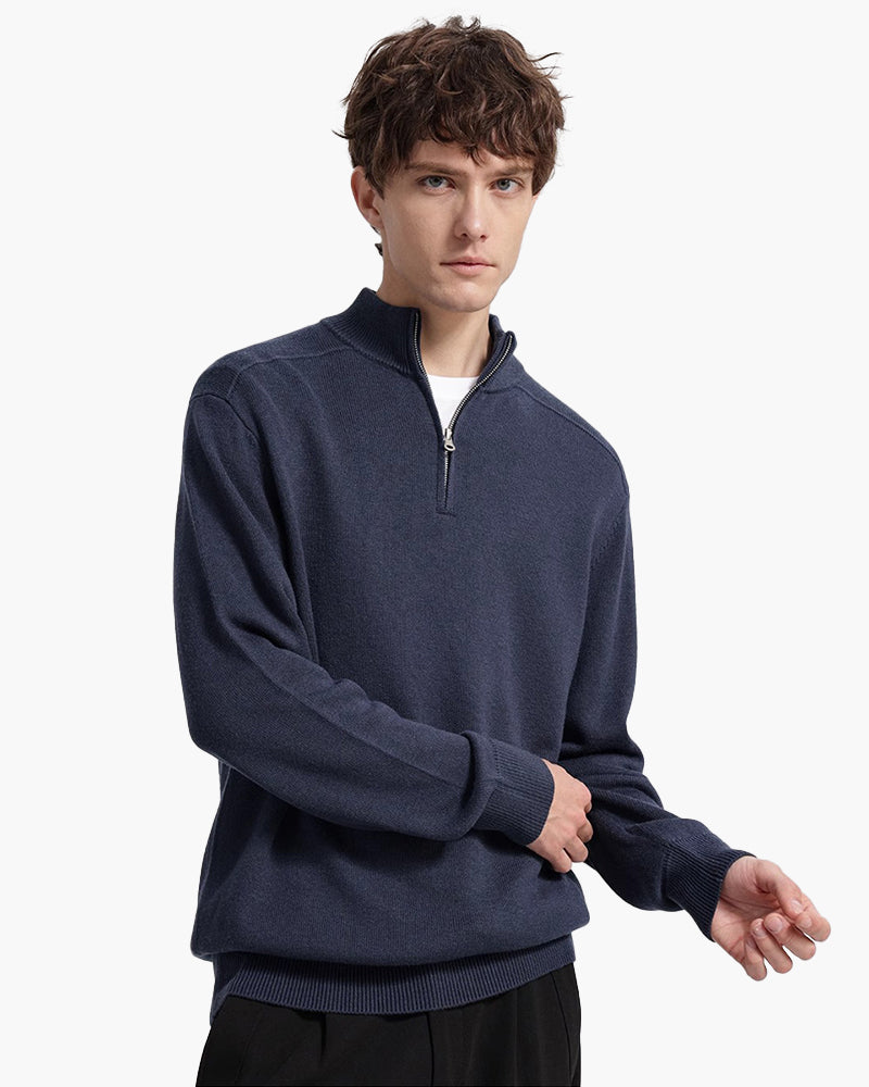 100% Laine Mérinos Zippée