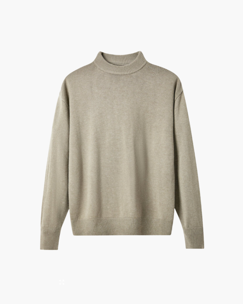 100% Laine Premium Col Roulé
