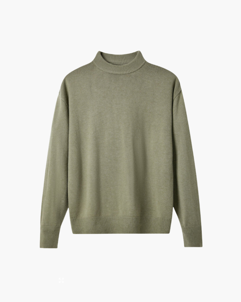 100% Laine Premium Col Roulé
