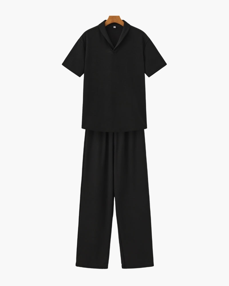 Ensemble Polo en Coton & Pantalon