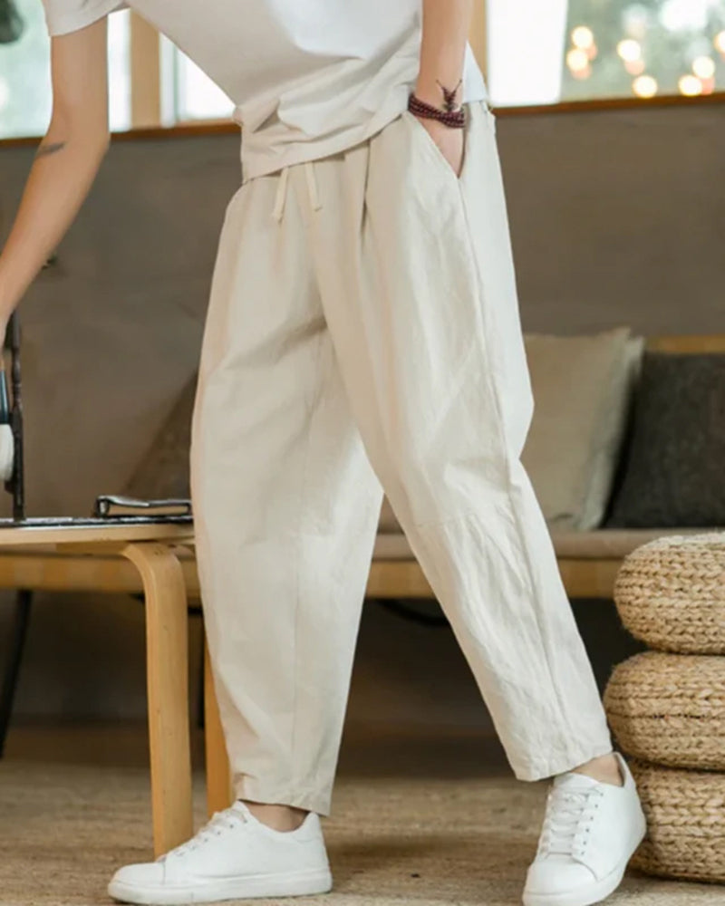 Pantalon en Coton Cancun