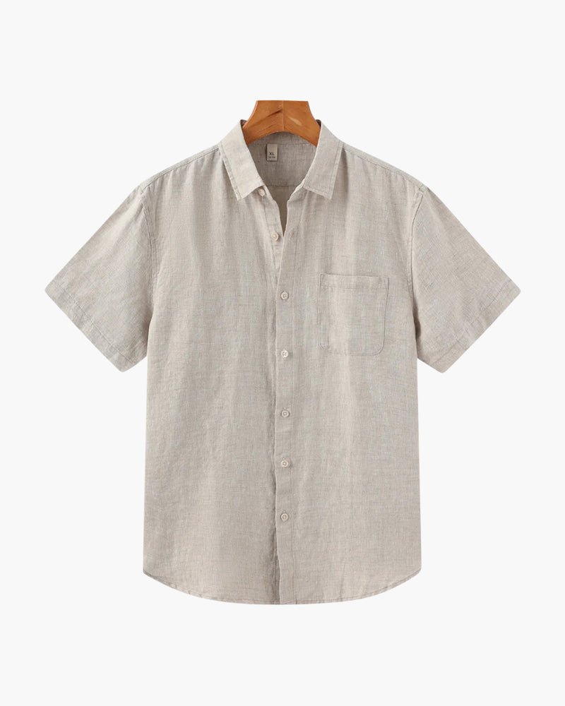 Cape Town - Chemise en Lin (Manches Courtes)