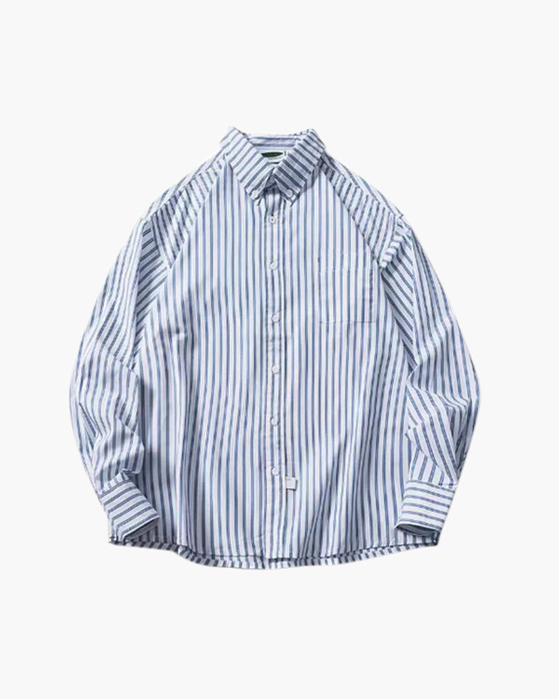 Chemise Rayée Oversize