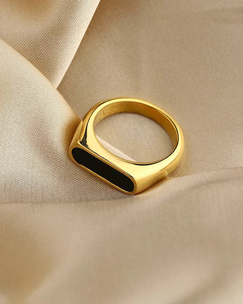 Bague Obsidienne