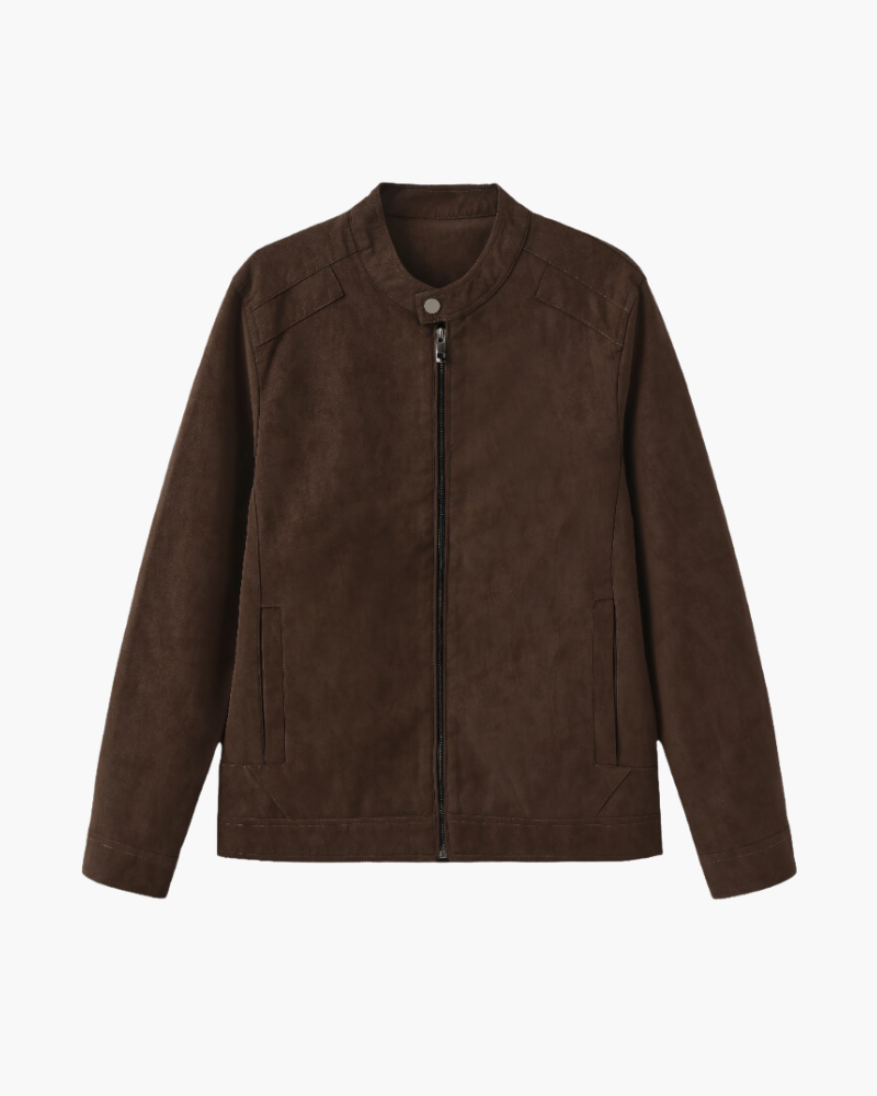 Veste en Cuir Suédé Estate