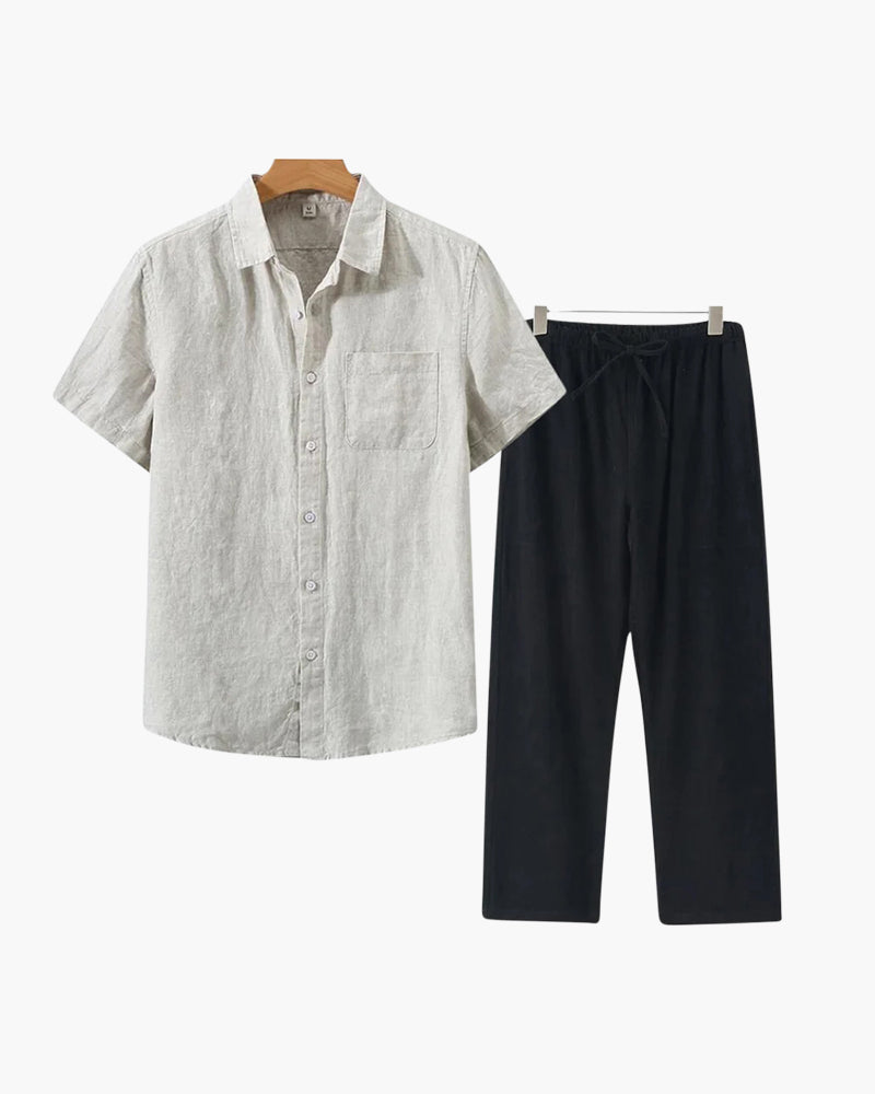 Marezzi Combo en Lin (Manches Courtes)