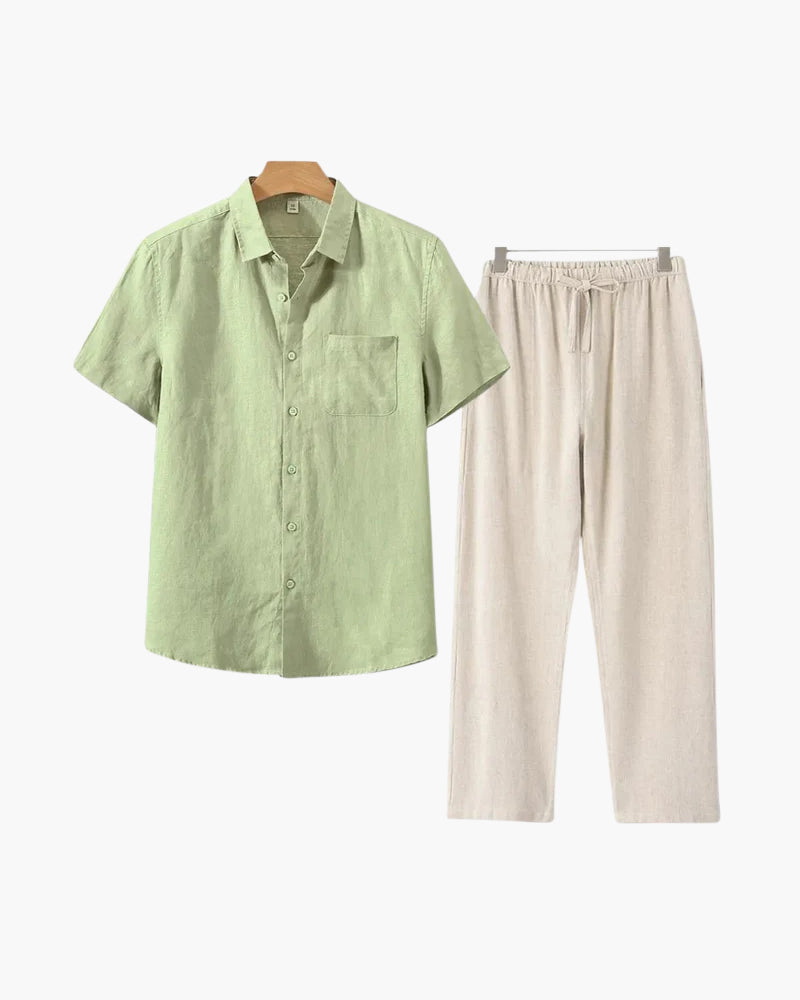 Marezzi Combo en Lin (Manches Courtes)