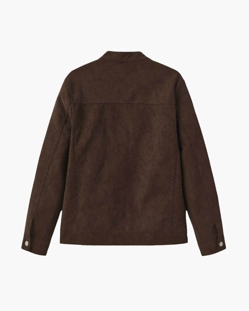 Veste en Cuir Suédé Estate