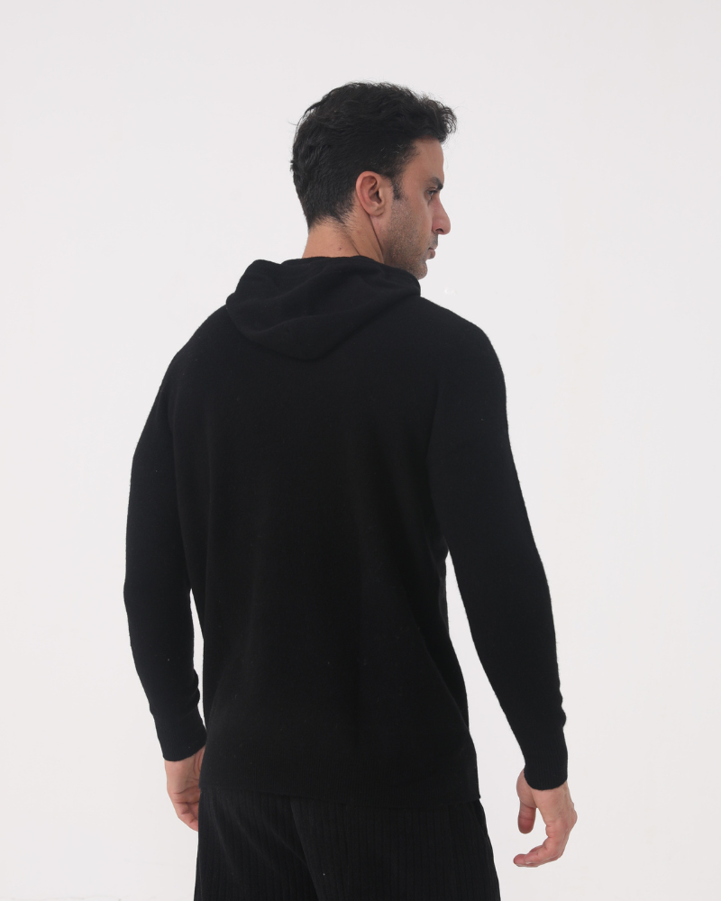 Hoodie 100% Cachemire