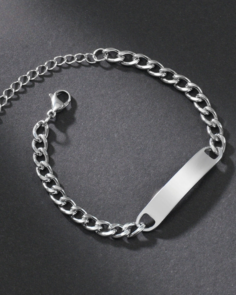 Bracelet Chaîne Signature