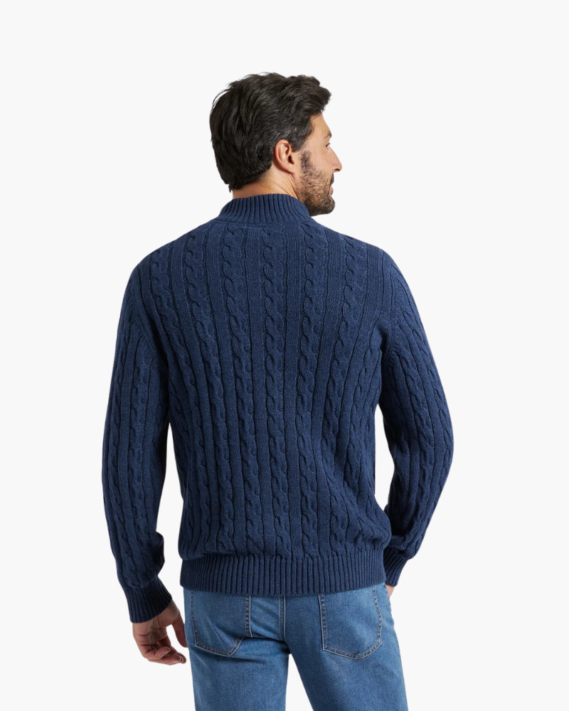 Pull à col zippé Verbier