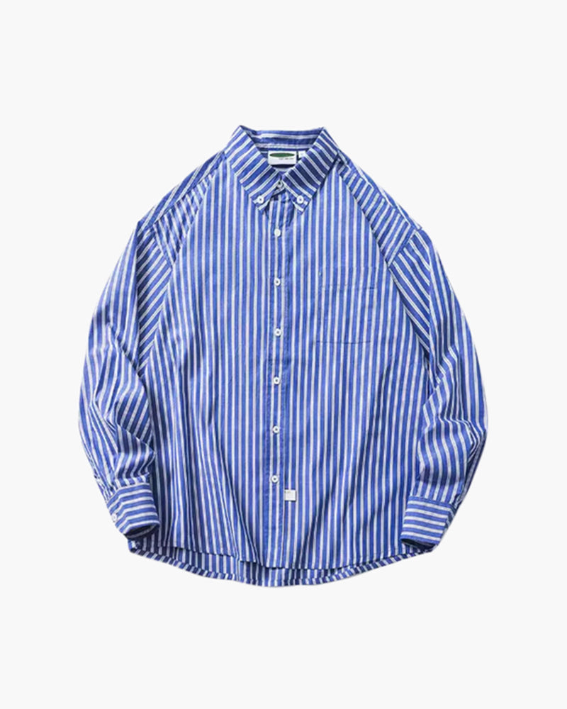 Chemise Rayée Oversize