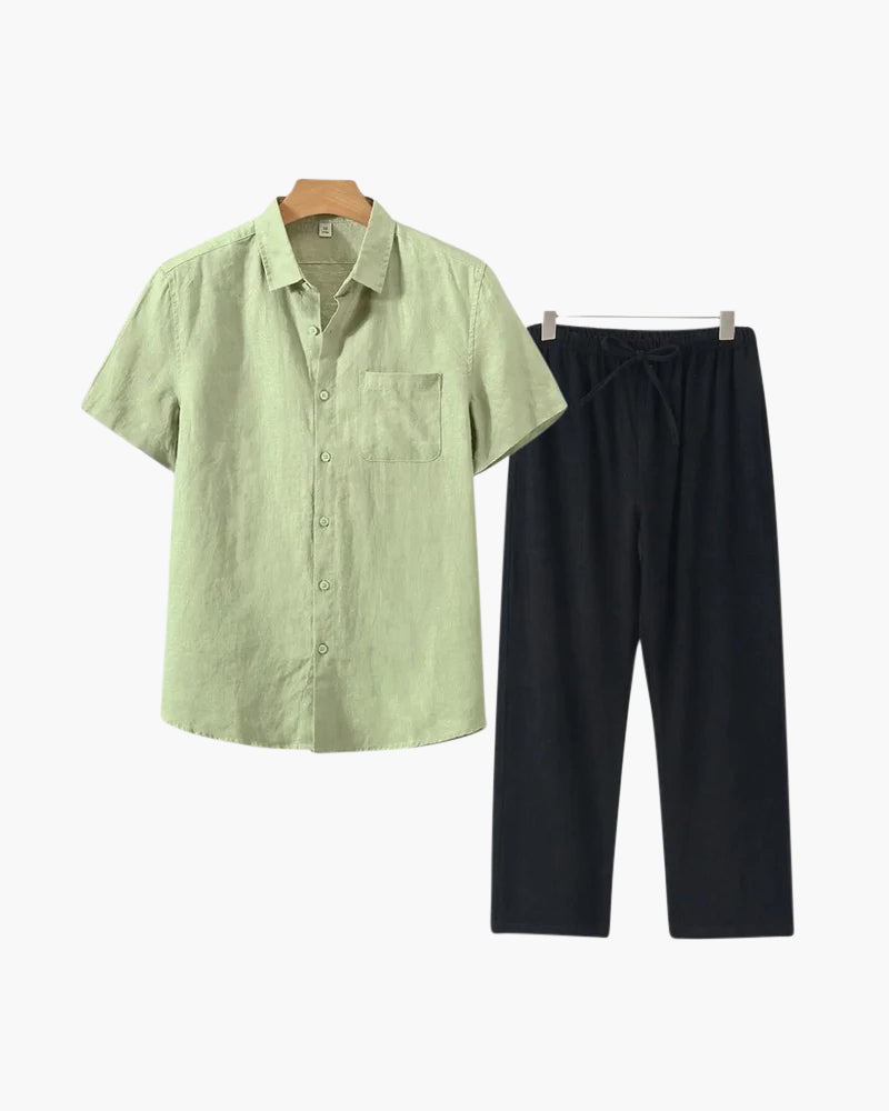 Marezzi Combo en Lin (Manches Courtes)