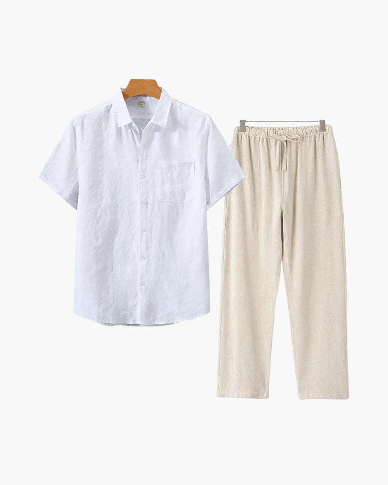 Marezzi Combo en Lin (Manches Courtes)