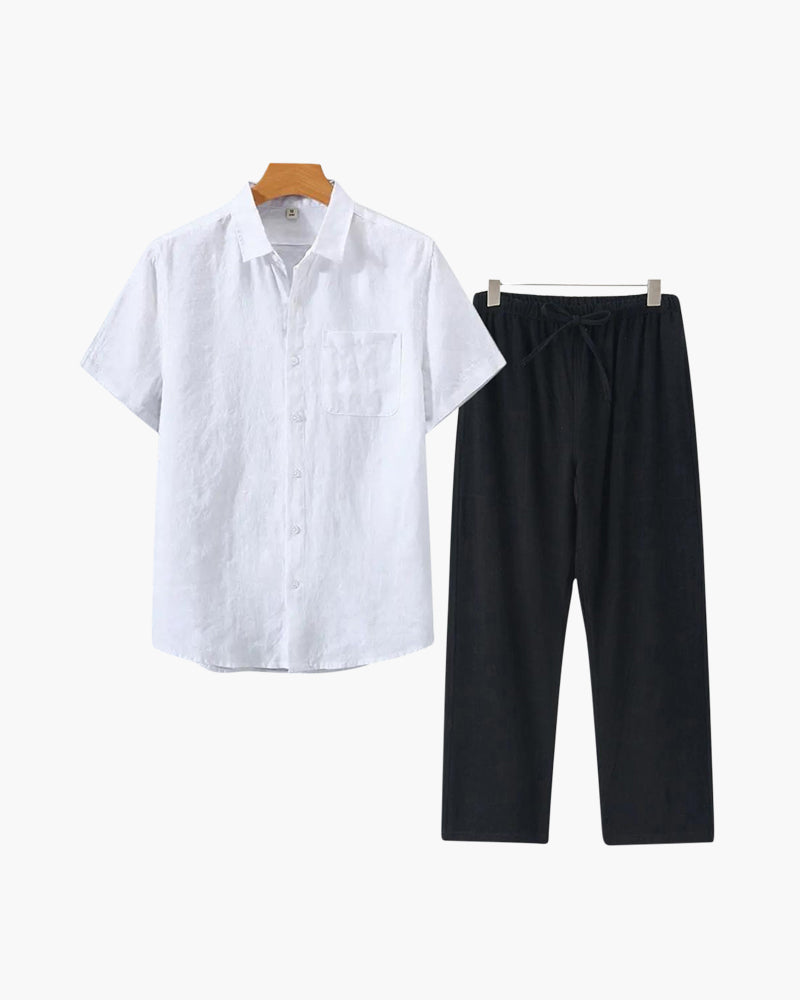 Marezzi Combo en Lin (Manches Courtes)
