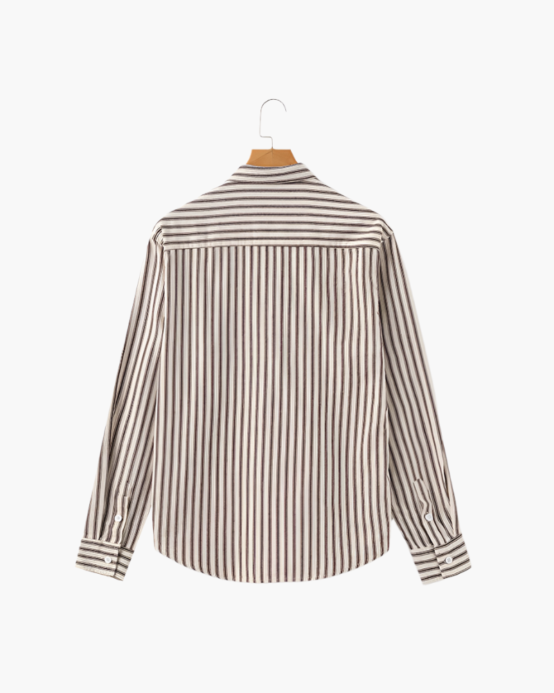 Chemise Rayée pour Messieurs