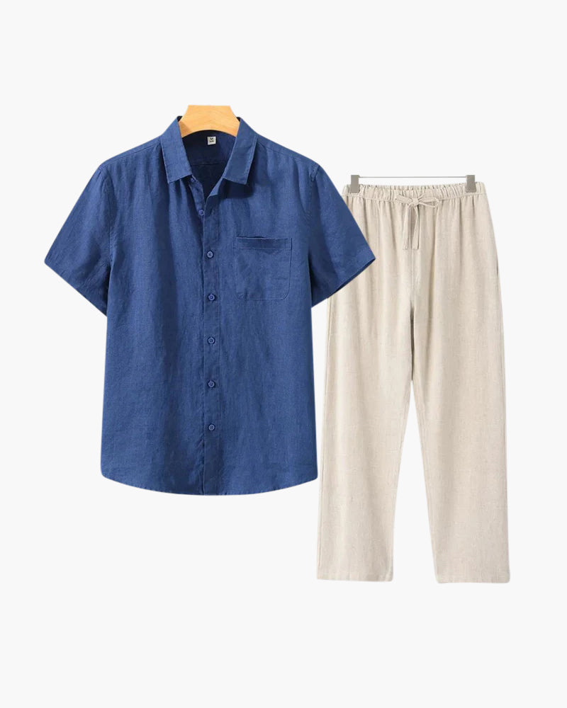 Marezzi Combo en Lin (Manches Courtes)