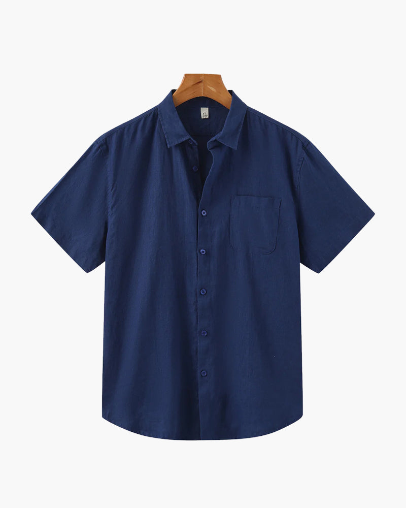 Cape Town - Chemise en Lin (Manches Courtes)