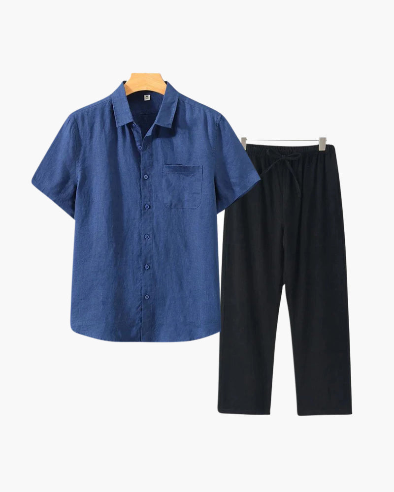 Marezzi Combo en Lin (Manches Courtes)