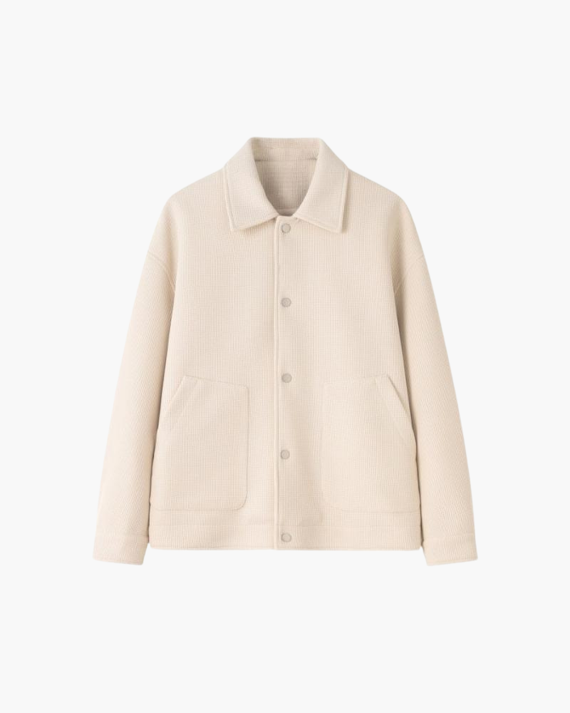 Chemise Overshirt Texturée Classique