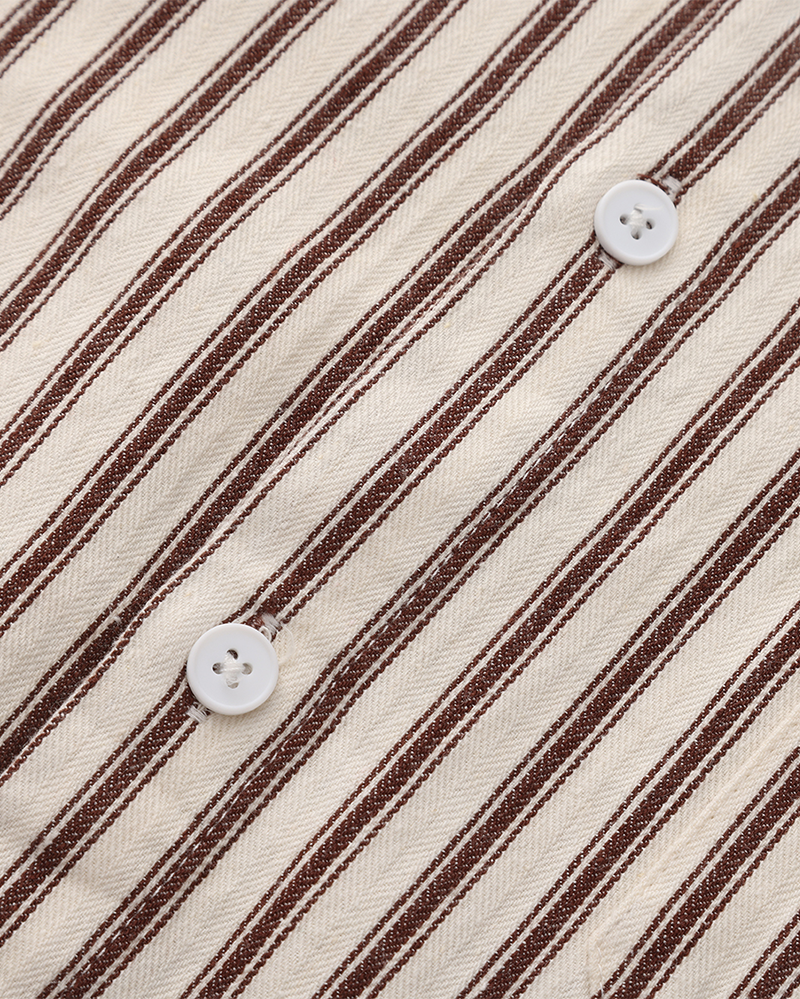 Chemise Rayée pour Messieurs